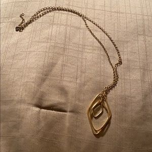 Ann Taylor long chain necklace
